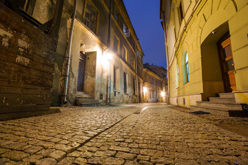Lublin old town at night, Poland © Patryk Kosmider