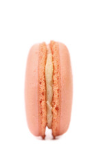 One macaron cake. Side view.