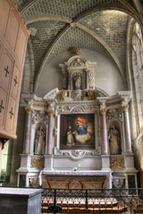 Fototapeta na wymiar Opactwo Saint Sauveur de Redon