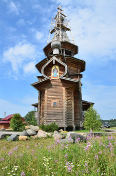 Сергиевская церковь у деревни Взгляднево, Московская область