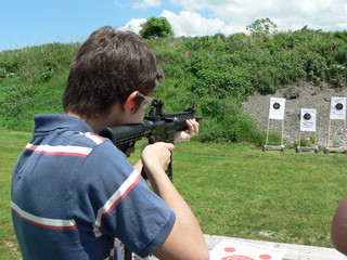shooting, shooting range
