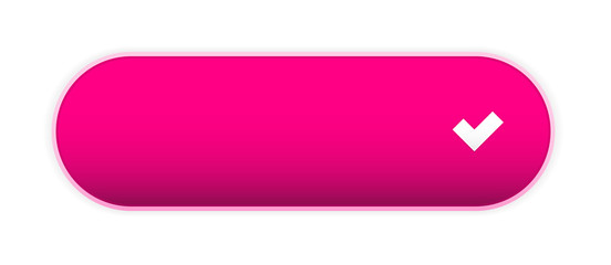 Fototapeta premium The pink accept button