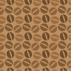 Coffee beans seamless