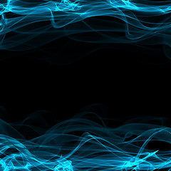 abstract smoke waves