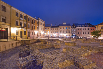 Lublin old town at night, Poland © Patryk Kosmider