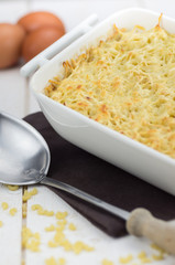 gratin de pâtes en plat 3