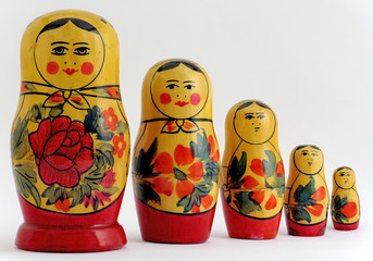 Matryoshkas  - Russian Nesting Dolls