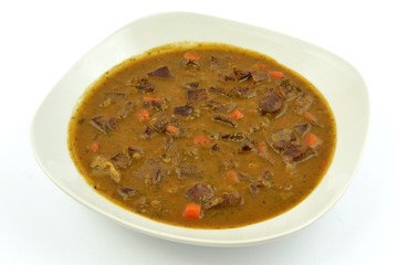 gulasz z serc wieprzowych