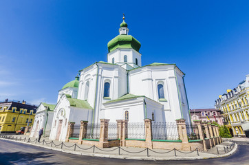 Obraz premium Ukrainian Orthodox Church of the diocese. Kiev