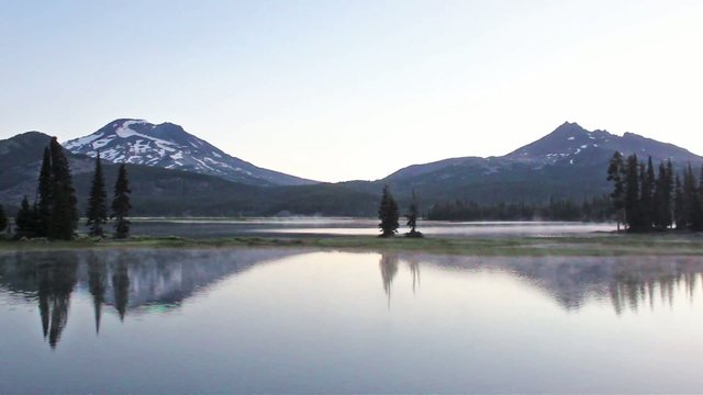 Early morning on Sparks Lake no audio