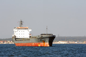 Fototapeta premium tanker on standby
