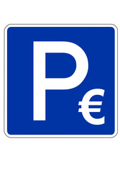 Parkplatz für das Geld