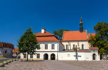 Fototapeta na wymiar Church of St Giles in Krakow - Poland