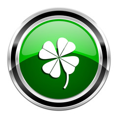 four-leaf clover icon