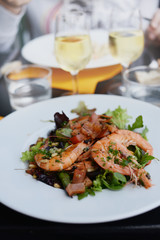 salade crevettes