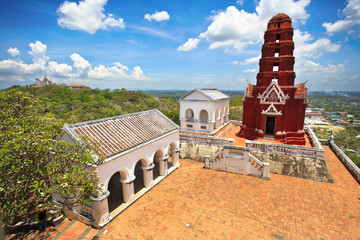 Wat Phra Kaew in Khao Wang Phra Nakhon Khiri Historical Park