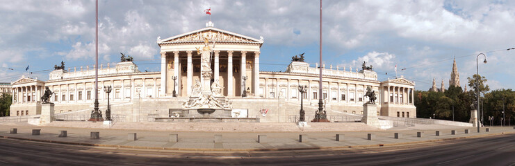 Naklejka premium Austrian Parliament
