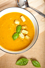 Vegetable cream soup
