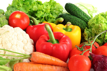 Fresh vegetables close up