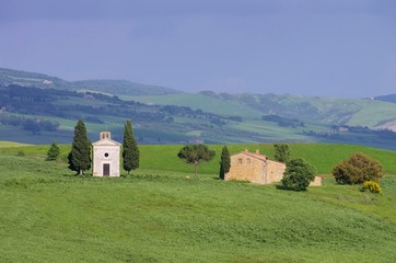 Fototapeta premium Toskana Kapelle - Tuscany chapel 13