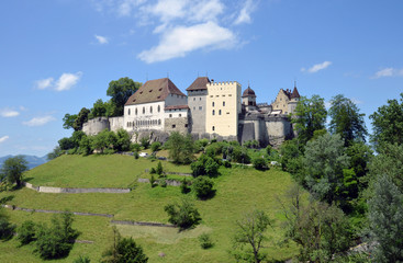 Obraz na płótnie Canvas Argowia - Lenzburg Castle