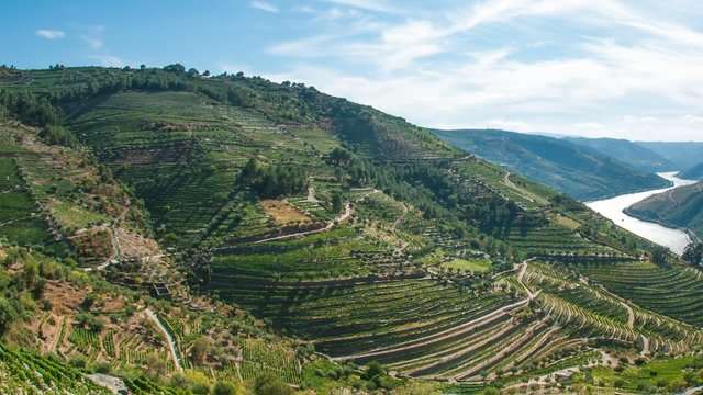 Timelapse in Douro Valley