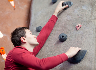 rock climbing