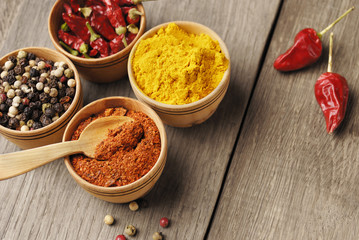 Four kinds of seasonings