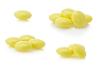 pills on white