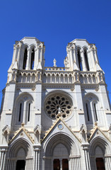 Fototapeta na wymiar Notre Dame, Nicea, Lazurowe Wybrzeże, Francja