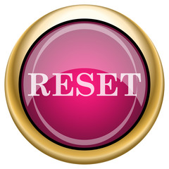 Magenta glossy icon