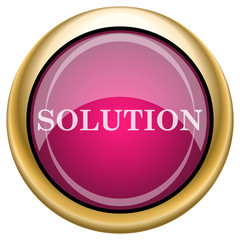 Magenta glossy icon