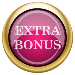 Magenta glossy icon