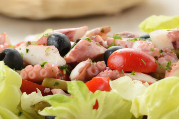 Insalata di mare con polpo