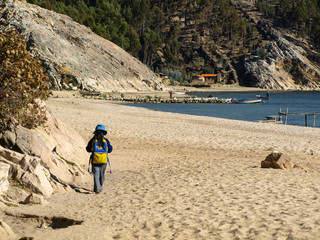 Back to school at Titicaca Lake