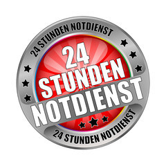 Bügel Button 24 Stunden Notdienst