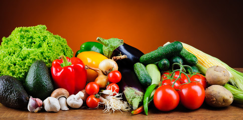 Fresh organic vegetables - 54988297