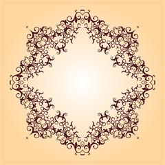 Vintage Frame Border Design