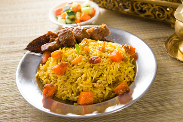 arab food, ramadan foods in middle east usually served with tand