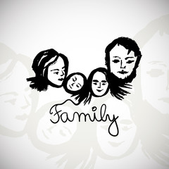 Family illustration