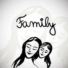 Family illustration