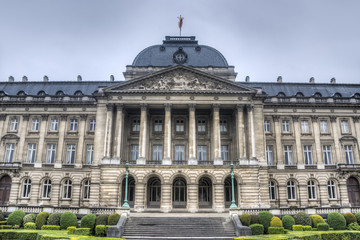 Fototapeta premium Royal Palace of Brussels, Belgium.