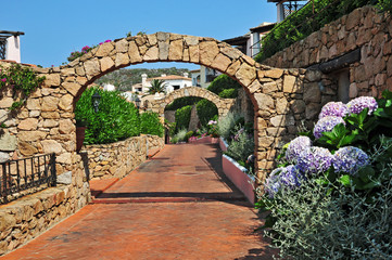 Sardegna - case tipiche villaggio turistico