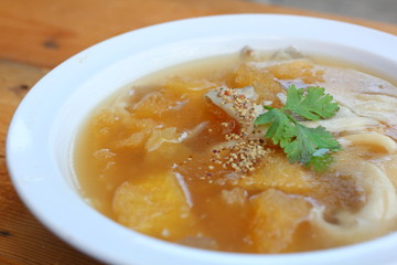Chinese soup - Fish maw soup