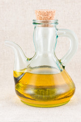 Olive oil in jar