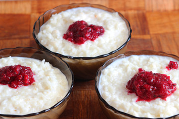 Rice pudding