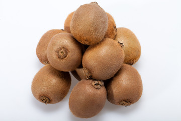 kiwi fruit isolated on white background