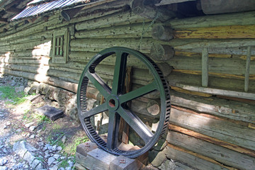 Fototapeta premium Water mill at Kvacianska dolina - valley in region Liptov, Slova