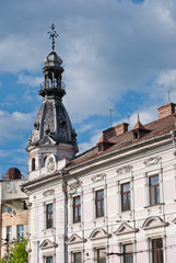 Fototapeta na wymiar Architectural detail in Cluj Napoca