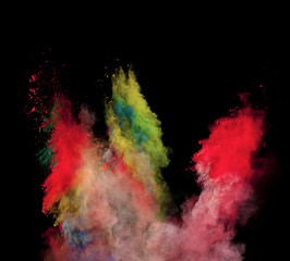 colored dust